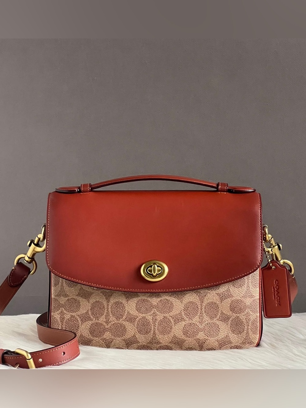 68349 - Coach Cassie Crossbody In Signature Canvas - NWOT